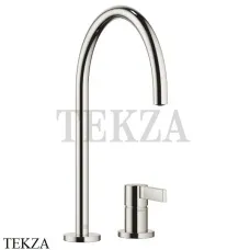 Dornbracht TARA Ultra Смеситель для кухни на два отверстия 32815875-08, платина глянец