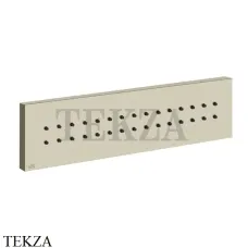 Gessi Rettangolo shower Боковая форсунка длинная 32975-720, Nickel PVD