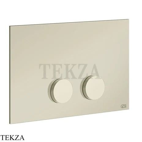 Gessi ANELLO Клавиша смыва для инсталляции Geberit Sigma 8 и Sigma 12 54623-720, Nickel PVD