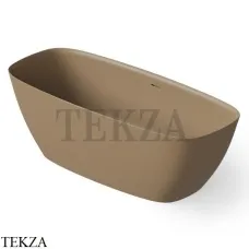 Dea Design Edge Ванна отдельностоящая скругленная 170x72 Solid Surface DD8671 1700 2, Light Camel №2