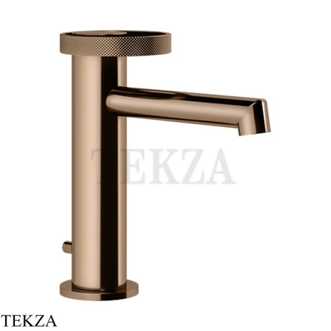 Gessi ANELLO Смеситель для раковины, с донным клапаном 63301-030, Copper PVD