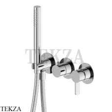 Newform Blink Chic Смеситель для душа SET, 2 потока, внешняя часть 71068E.21.018, хром глянец