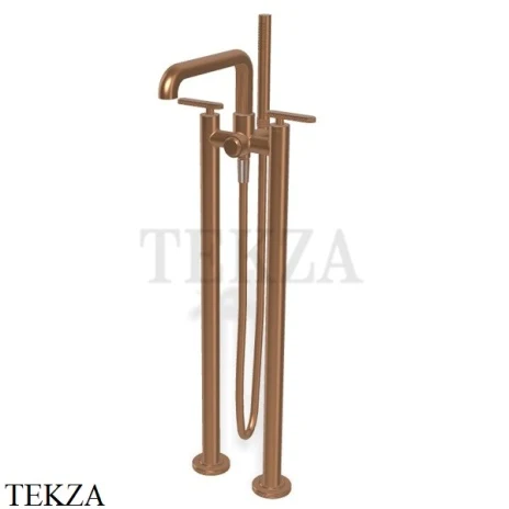 FIMA Carlo Frattini Park Line Смеситель для напольный, внешняя часть F1304/4ZS, Brushed Amber Bronze