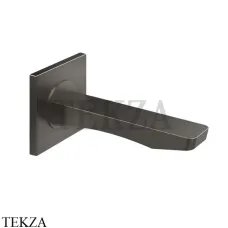 Gessi RILIEVO Излив для ванны настенный 59103-707, Black Metal Brushed