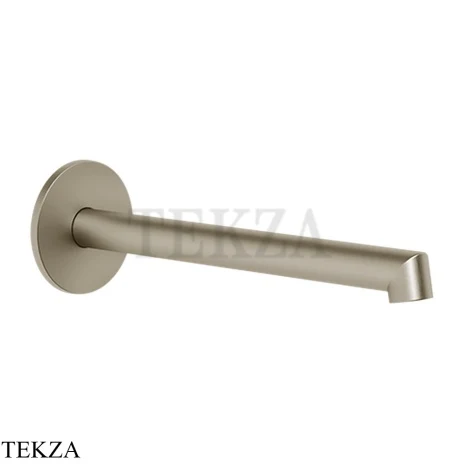Gessi Ingranaggio-Anello Излив для раковины настенный, длинный 63404-149, Finox Brushed Nickel