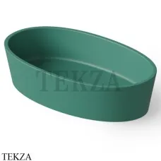 Dea Design Washbasins Раковина настольная овальная Solid Surface DD9036 600 10, Green №10