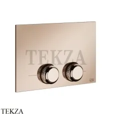 Gessi VENTI20 Клавиша смыва для инсталляции Tece 54657-030, Copper глянец