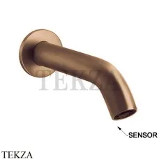 Gessi 316 FLESSA Электронный настенный смеситель внешняя часть 54015-726, Warm Bronze Br.