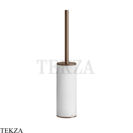 Gessi 316 ACCESSORIES Ёршик напольный, композит белый 54743-708, Copper Brushed PVD
