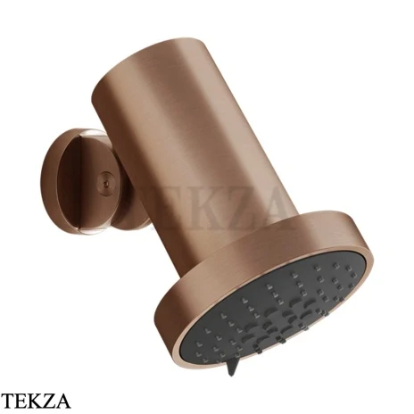Gessi 316 SPOTWATER Душевая головка настенная, 3 функции 57269-708, Copper Brushed PVD