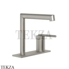 Gessi INGRANAGGIO Смеситель для раковины на планке, без гарнитура 63515-149, Finox Brushed Nickel
