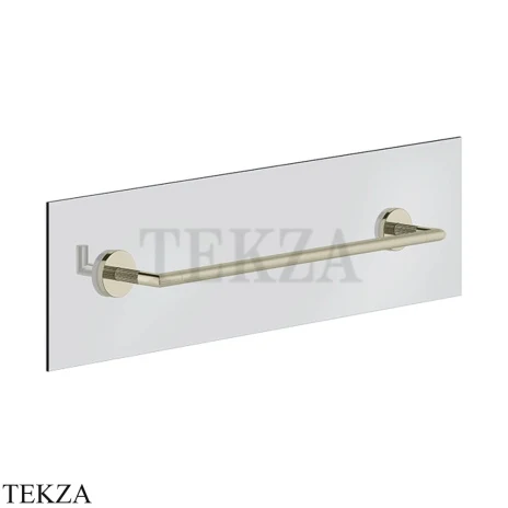 Gessi INGRANAGGIO Полотенцедержатель для крепления на стекло, 45 см 63926-720, Nickel PVD