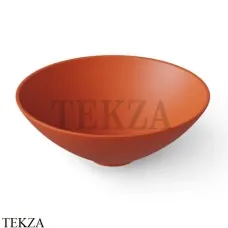 Dea Design Washbasins Раковина настольная круглая Solid Surface DD9063 400 7, Orange №7