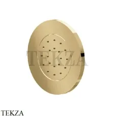 Newform Боковая форсунка круглая, встраиваемая 562.35.099, Silky gold