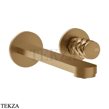 Gessi Pelle Tresse Смеситель для раковины, внешняя часть 78088-726, Warm Bronze Br. PVD