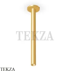 Zucchetti Кронштейн потолочный 30 см для верхней лейки Z93024.C41, brushed gold