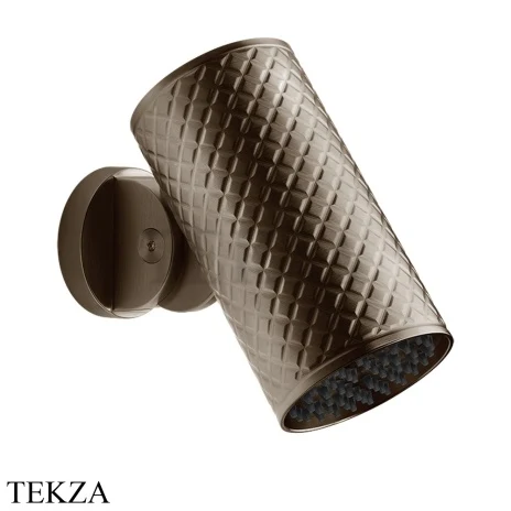 Gessi 316 SPOTWATER INTRECCIO Душевая головка настенного крепления, ливень 57213-761, Coffee Bronze Brushed PVD