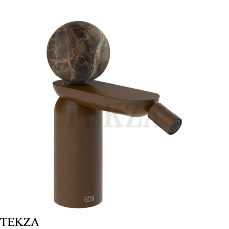 Gessi Perle Смеситель для биде без донного клапана 74168-845, бронза Dark Brush