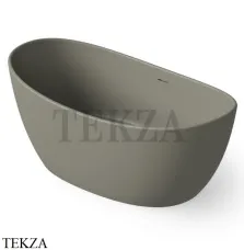 Dea Design Elegant Ванна отдельностоящая овальная 163x85 Solid Surface DD8611 1630 4, Light Grey №4