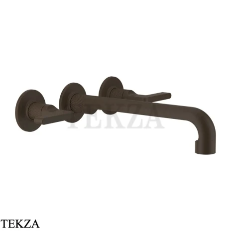 Gessi INCISO Смеситель для раковины излив длинный, внешняя часть 58092-845, Dark Bronze