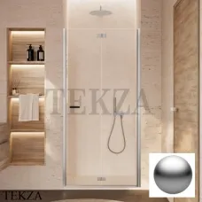 Duka multi-S 4000 Дверь в нишу складная, крепеж справа 70, MR-FPNR700SILA10, серебро матовое