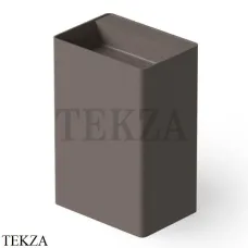 Dea Design Pedestal Basin Раковина напольная прямоугольная Solid Surface DD2004 600 6, Grey Brown №6