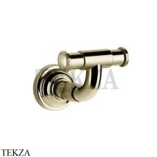 Gessi VENTI20 Крючок для полотенец двойной 65521-710, Brass PVD