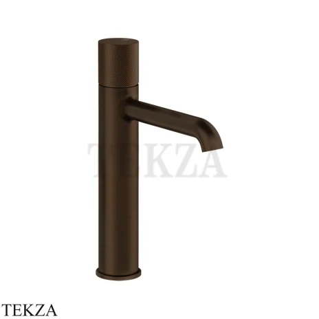 Gessi Habito DIAMANTATO Смеситель для раковины средний, без донного клапана 70606-845, Dark Bronze