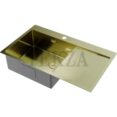 Omoikiri Akisame 86-L Side Кухонная мойка нерж. сталь прямоугольная 86-L LG 4997045 светлое золото Omoikiri Akisame 86-L Side Кухонная мойка нерж. сталь прямоугольная 86-L LG 4997045 светлое золото