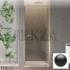 Duka natura 4000 Дверь в нишу распашная 90, перекладина, крепеж справа, AR-DTNR900BLPA10, black pearl