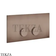 Gessi Клавиша смыва для инсталляции Viega Prevista 54645-708, Copper Brushed