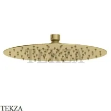 Newform Верхняя душевая лейка D250 сталь 29392X.59.097, PVD Brushed gold