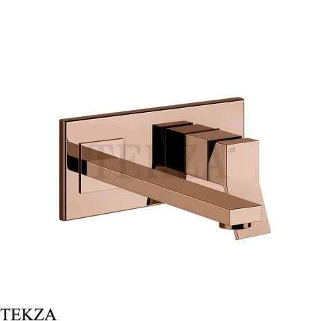 Gessi RETTANGOLO K Смеситель для раковины, внешняя часть 53090-030, Copper PVD