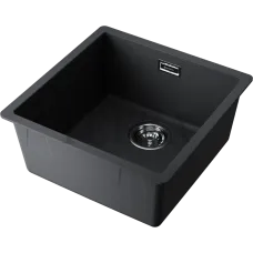 Omoikiri Yamakawa 45T Integra Кухонная мойка Tetogranit прямоугольная 4997257 черный