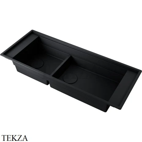 Omoikiri Sintesi Pro 114-2-U/I cn Кухонная мойка Artceramic двойная 4997451, графит