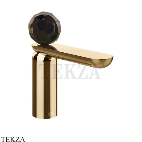 Gessi Perle Смеситель для раковины, с донным клапаном 74251-735, бронза глянец
