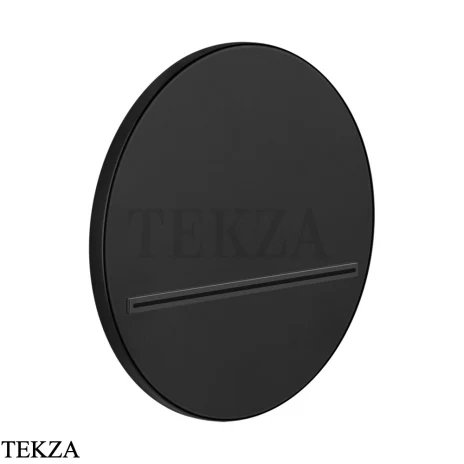 Gessi CASCATA Каскадный излив настенный круглый 65295-299, Black XL