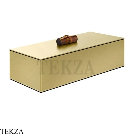 Gessi Jacqueline Ёмкость-шкатулка для хранения 77561-727, шампань Brushed