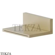 Newform Cascate Излив настенный водопад-каскадный 206.59.098, PVD Br. Pale Gold