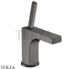 Axor Citterio Смеситель для раковины 90, с донным клапаном 39035340, Brushed Black Chrome