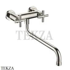 Dornbracht TARA Смеситель для кухни на стену двухвентильный 31151892-08, платина глянец