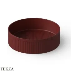 Dea Design Washbasins Раковина настольная D40 Solid Surface DD9802 400 17, Red Wine №17