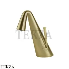 Gessi CONO Смеситель для раковины, без гарнитуры 45001-727, Brushed Brass (снято с производства)
