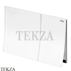 Viega Prevista Visign for More 200 Панель смыва 773571, стекло цвет белый трафик