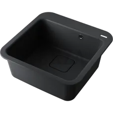 Omoikiri Tasogare 51 Кухонная мойка Artgranit прямоугольная 4993742 черный