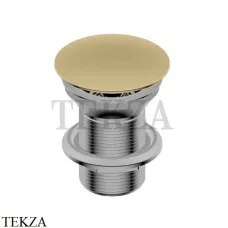 Ritmonio Донный клапан для раковины незапираемый RCMB030H2 CHX, Brushed Champagne