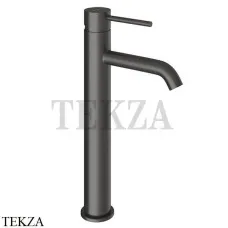 Aqueduto CANO Смеситель для раковины L, без донного клапана CAN0345, Оружейная сталь