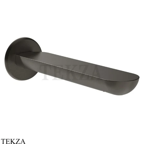 Gessi Perle Излив для ванны настенный 74041-707, black хром Brush