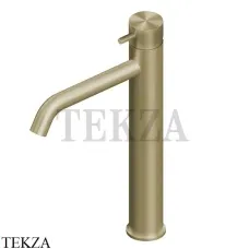 QuadroDesign Source Смеситель для раковины высокий, без гарнитура, 12 02 OC, Light Gold