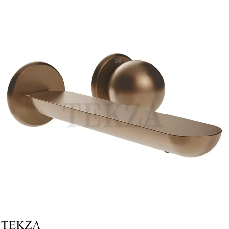 Gessi Perle Смеситель для раковины, внешняя часть 74088-708, медь Brushed